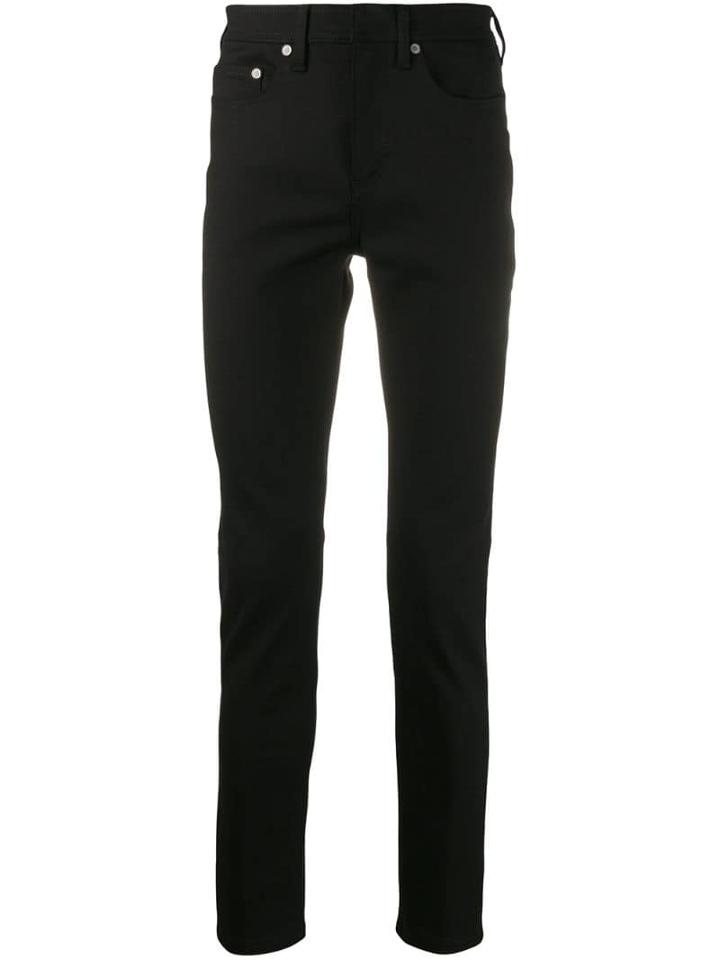 Neil Barrett Colour Block Skinny Trousers - Black