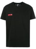 Hood By Air Logo Print T-shirt, Men's, Size: Medium, Black, Cotton