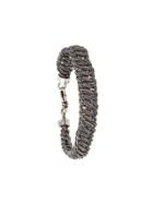 Emanuele Bicocchi Twisted Chain Bracelet - Silver