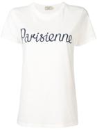 Maison Kitsuné Parisienne Print T-shirt - White