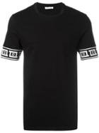 Versace Collection Printed Detail T-shirt, Men's, Size: Large, Black, Cotton