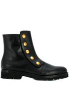 Mulberry Marylebone Flat Ankle Boots - Black