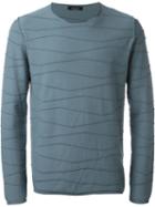Roberto Collina Stitching Pattern Detail Sweatshirt