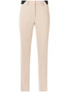Egrey - Slim Fit Trousers - Women - Polyester - 44, Nude/neutrals, Polyester