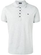 Diesel 't-heal' Polo Shirt, Men's, Size: Large, Grey, Cotton/spandex/elastane