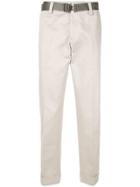 Emporio Armani Tailored Straight-trousers - Neutrals