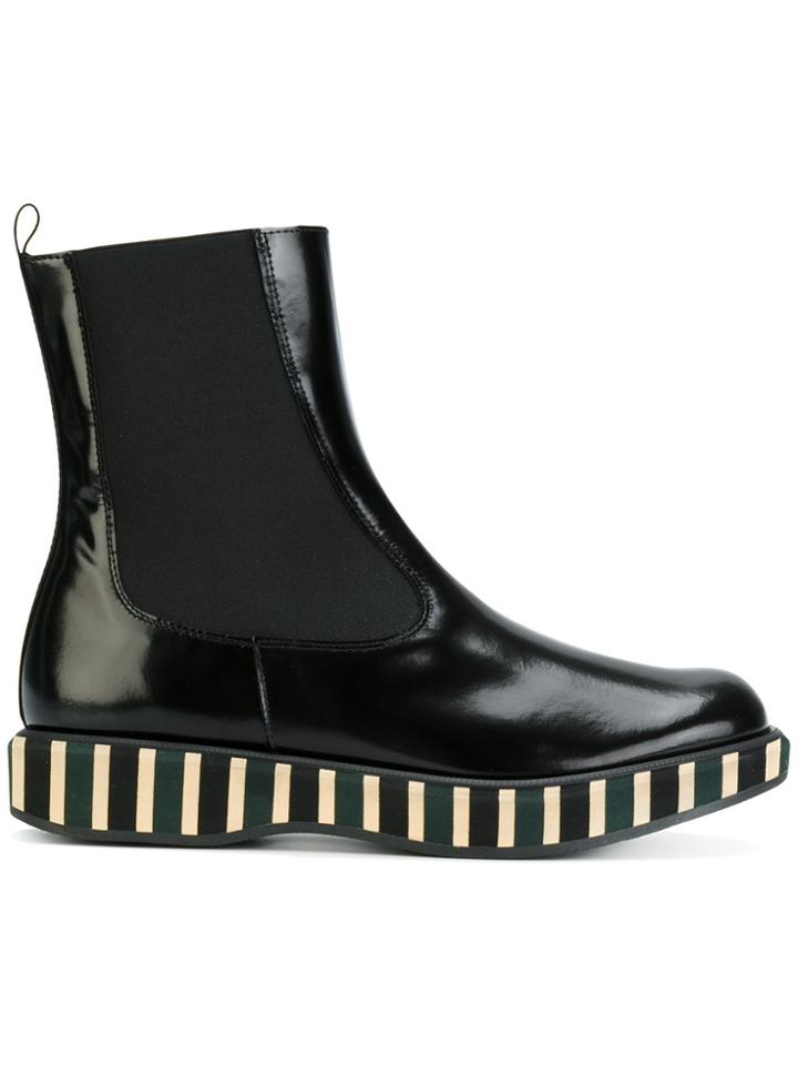 Paloma Barceló Platform Ankle Boots - Black