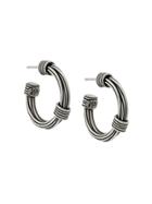 Gas Bijoux Ariane Hoop Earrings - Metallic