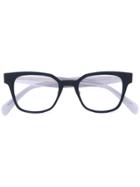 Celine Eyewear Square Titanium Glasses - Grey