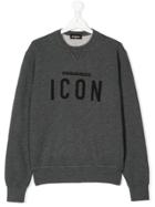Dsquared2 Kids Icon Sweatshirt - Grey