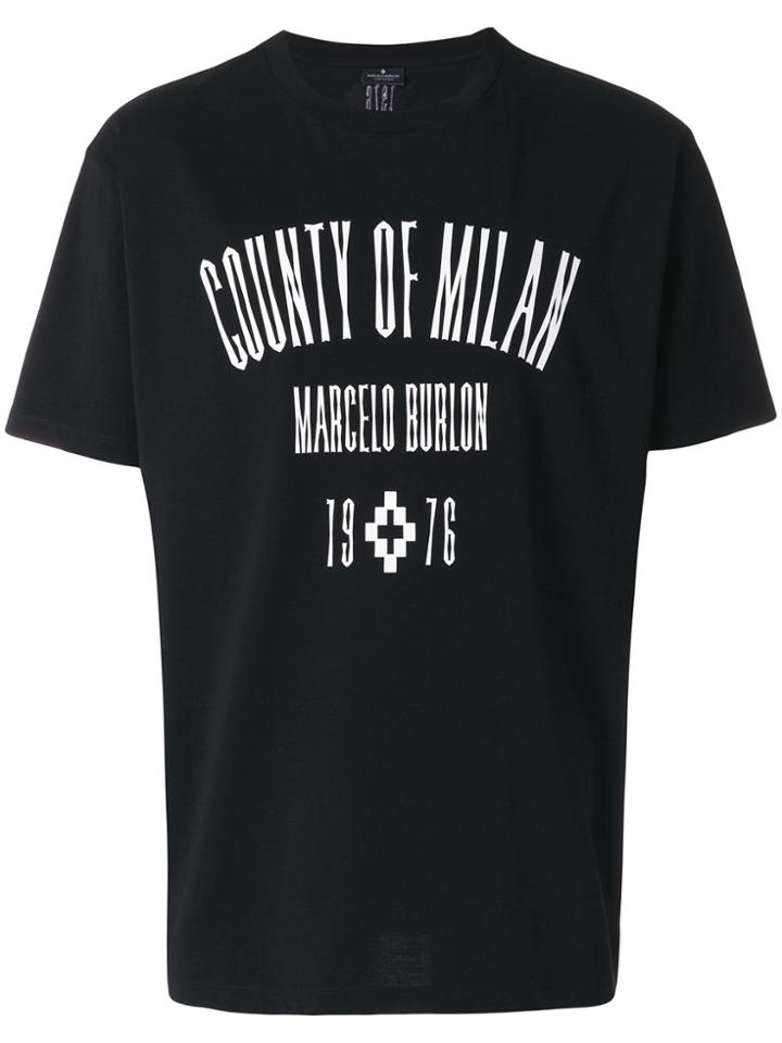 Marcelo Burlon County Of Milan Jak T-shirt - Black