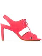 Santoni Lace-up Detail Sandals - Pink