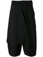 Yohji Yamamoto - Drop Cloth Trousers - Men - Cotton/wool - Ii, Black, Cotton/wool