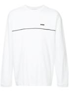 Drôle De Monsieur Long Sleeve T-shirt - White