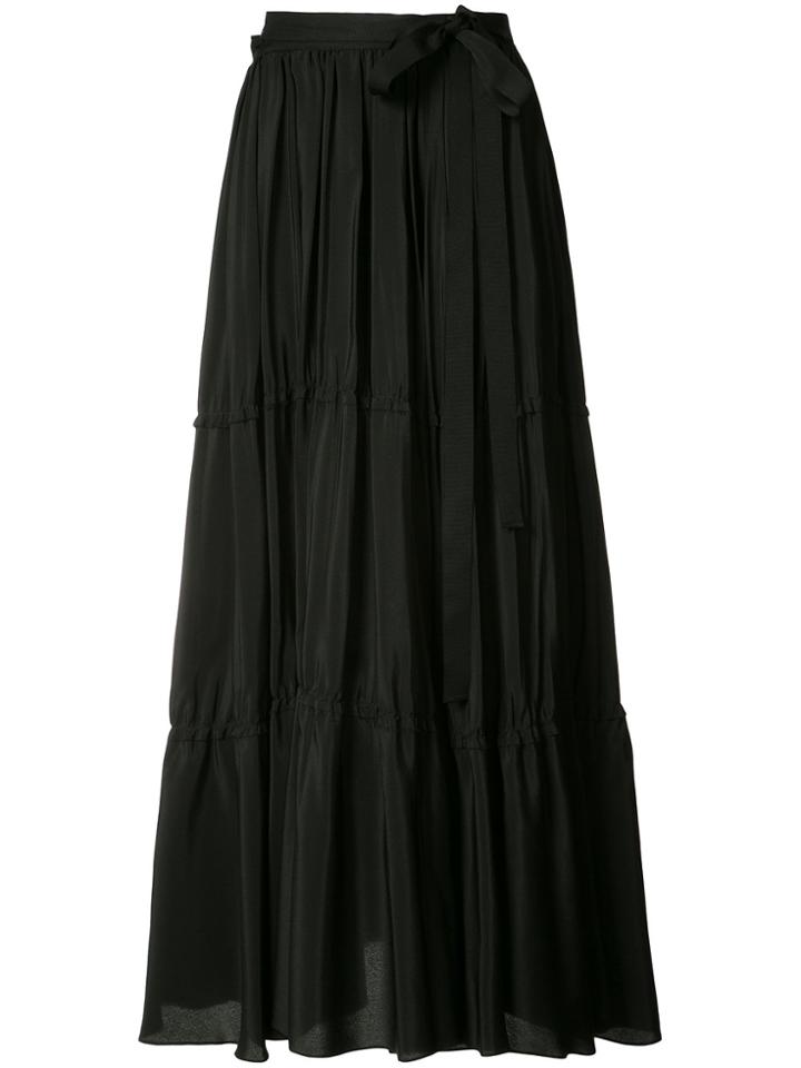 Tome Pleated Skirt - Black