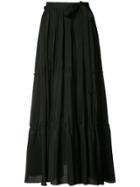 Tome Pleated Skirt - Black