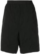 Ami Paris Drop-crotch Shorts - Black
