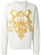 Versace Collection Embroidered Sweatshirt