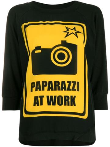 Ultràchic Paparazzi At Work T-shirt - Black