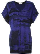 A.f.vandevorst '161 Tapestry' Sweater, Women's, Size: 40, Pink/purple, Cotton/viscose/nylon