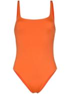 Araks Orange Usha Cut-out Swimsuit