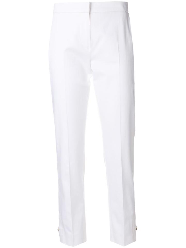 Max Mara High Waist Tailored Trousers - White