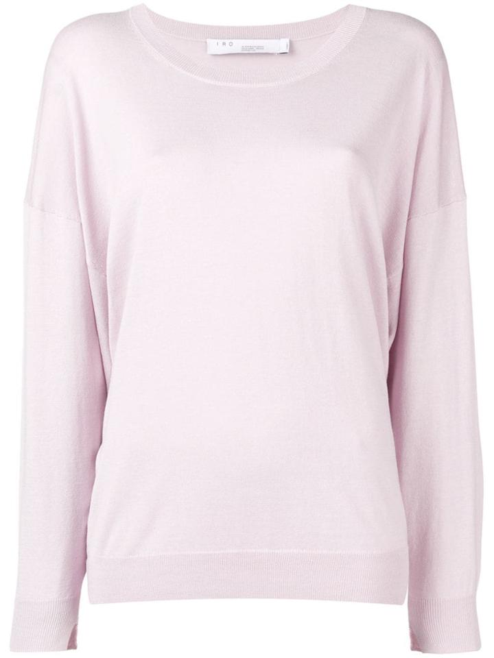 Iro Lonely Round Neck Sweater - Purple