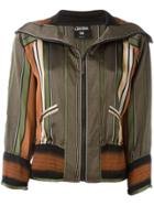 Jean Paul Gaultier Vintage Striped Bomber Jacket - Multicolour