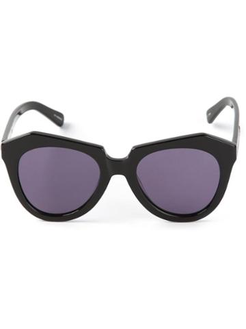 Karen Walker Eyewear 'number One In Black' Sunglasses