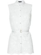 Loveless Lace-embroidered Blouse - White