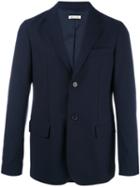Marni Classic Blazer Jacket, Men's, Size: 48, Blue, Cotton/polyamide/wool