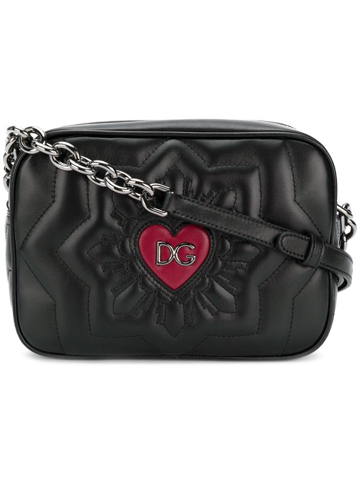 Dolce & Gabbana Quilted Love Bag - Black