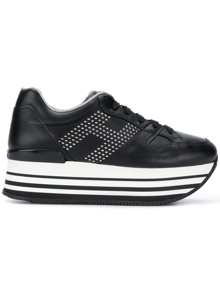 Hogan Maxi H283 Sneakers - Black