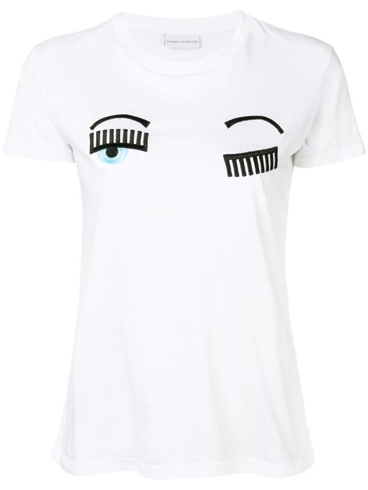 Chiara Ferragni Logo T-shirt - White