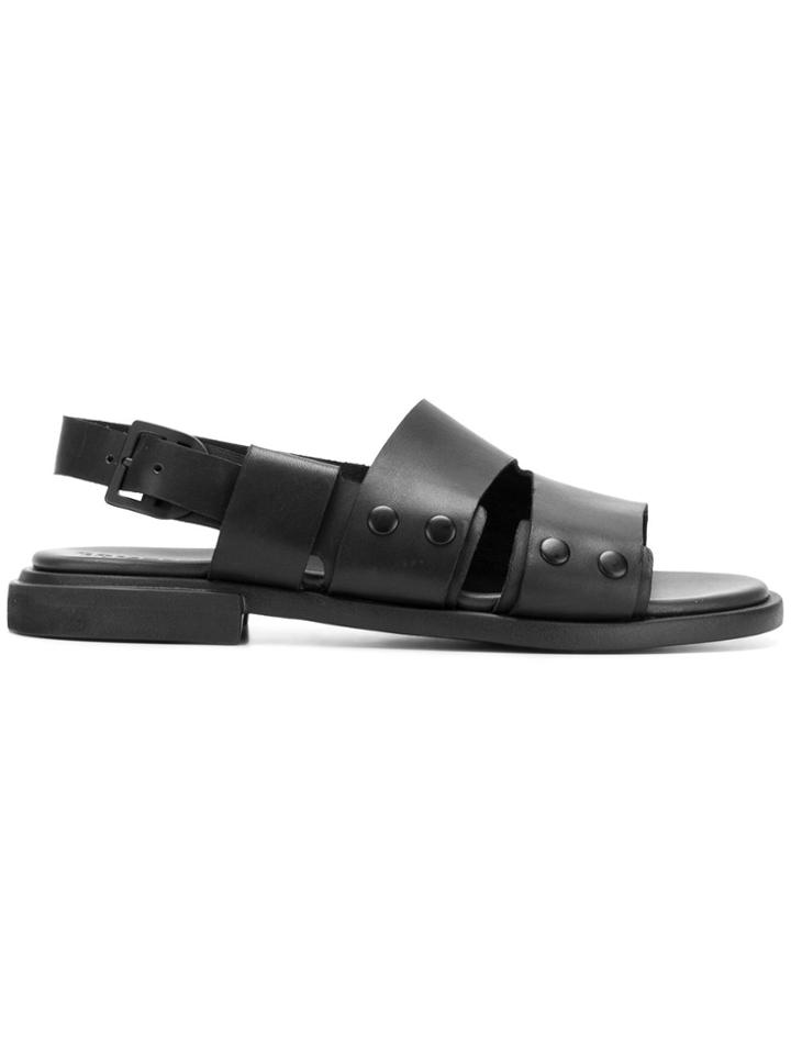 Camper Edy Buckled Slingback Sandals - Black