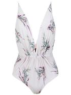 Clube Bossa Printed Clavert Swimsuit - White