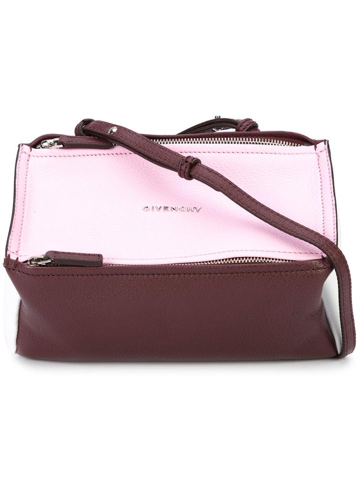 Givenchy - Pandora Cross Body Satchel - Women - Leather - One Size, Red, Leather