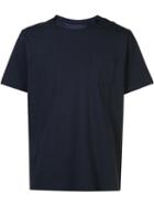 Sacai Classic T-shirt, Men's, Size: 3, Blue, Cotton/cupro