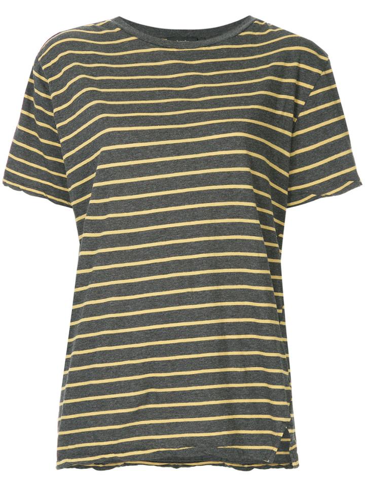 Bassike Striped T-shirt - Grey