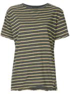 Bassike Striped T-shirt - Grey