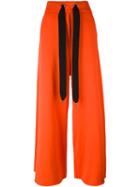 Marques'almeida Drawstring Palazzo Pants