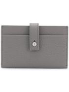 Saint Laurent Grained Sac De Jour Card Case - Grey