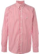 Etro Striped Shirt, Men's, Size: 41, Red, Cotton
