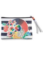 Mary Katrantzou 'marine Floral Wheel' Clutch