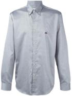 Etro Classic Shirt, Men's, Size: 39, Grey, Cotton