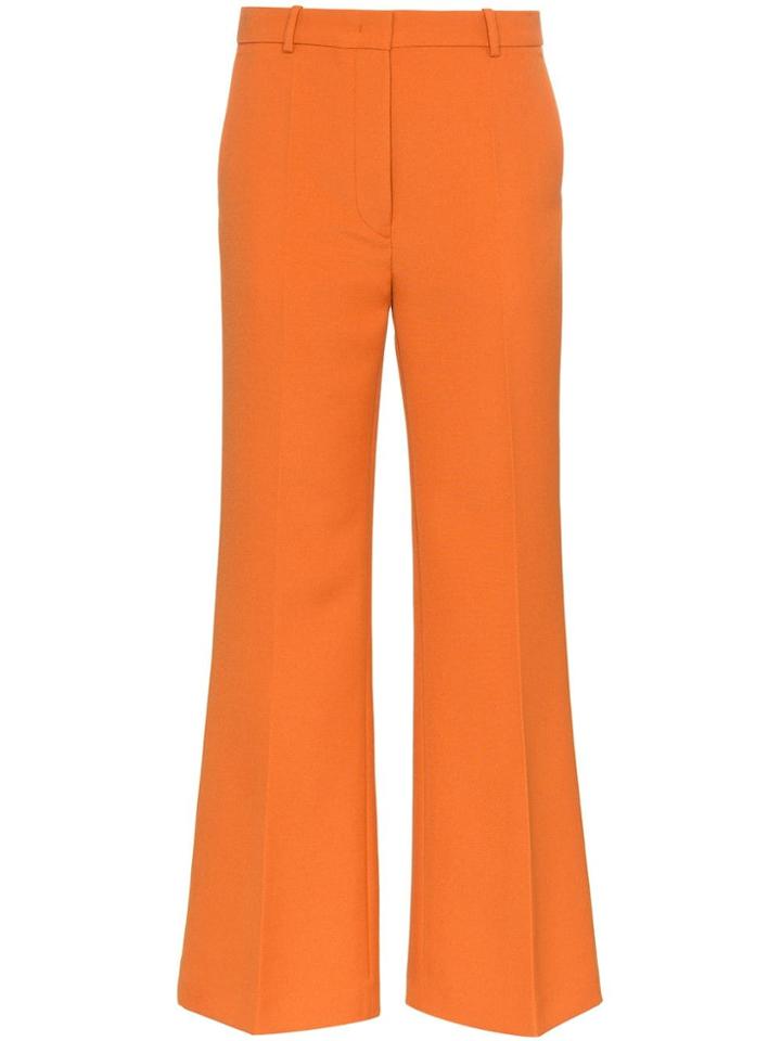 Joseph Rhone Flared And Wide Leg Wool Trousers - Unavailable