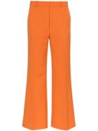Joseph Rhone Flared And Wide Leg Wool Trousers - Unavailable