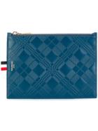 Thom Browne Square Zipped Clutch