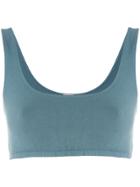Yeezy Fitted Bralette Top - Blue