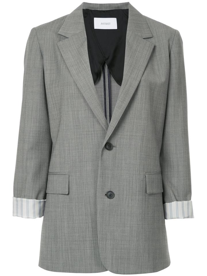 Astraet Oversized Blazer - Grey